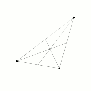 Image: Three-body Problem Animation with COM by Dnttllthmmnm. Creative Commons Attribution-Share Alike 4.0 International license via Wikimedia Commons .