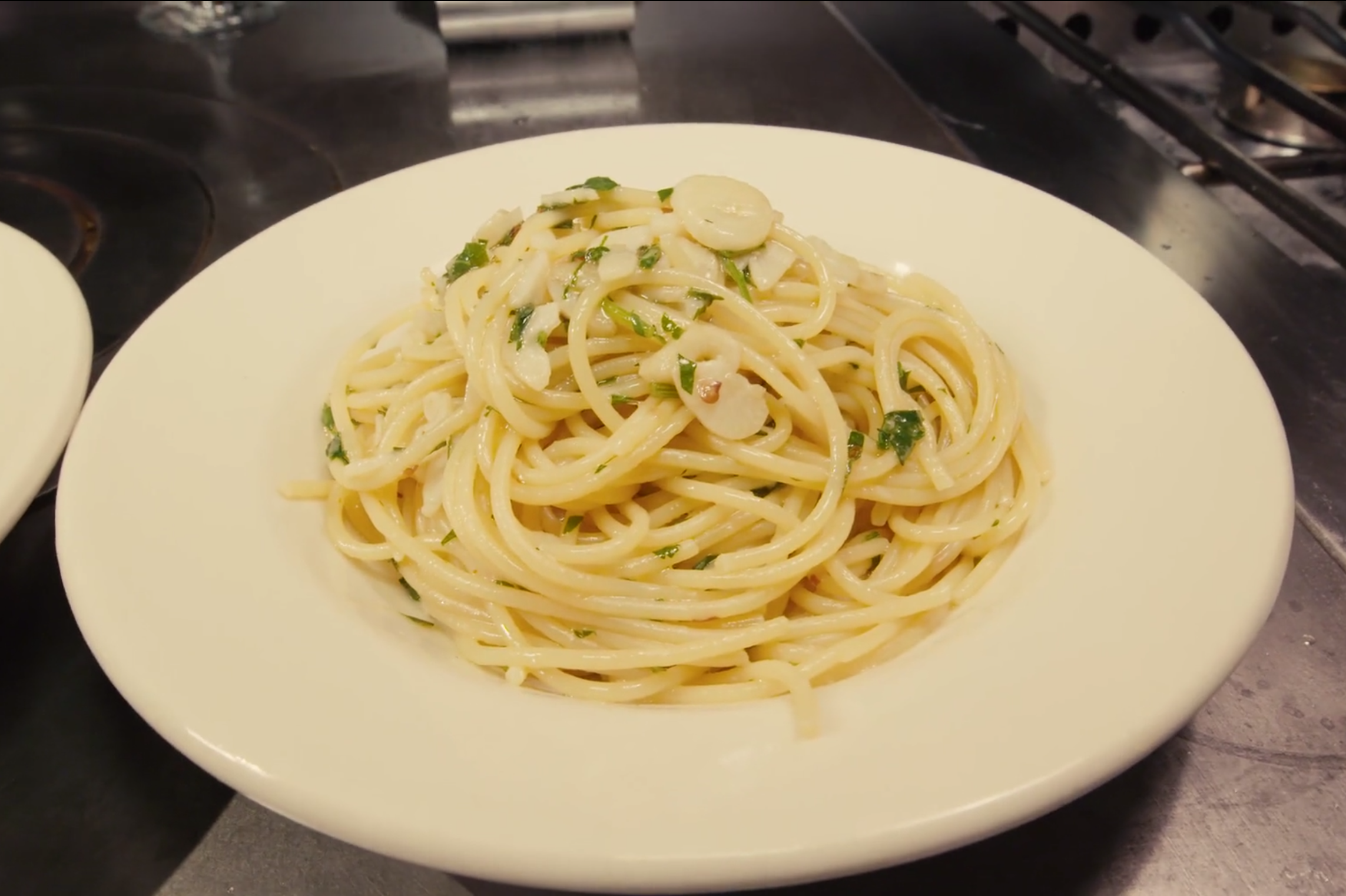 Spaghetti Garlic & Oil w. Frank Prisinzano