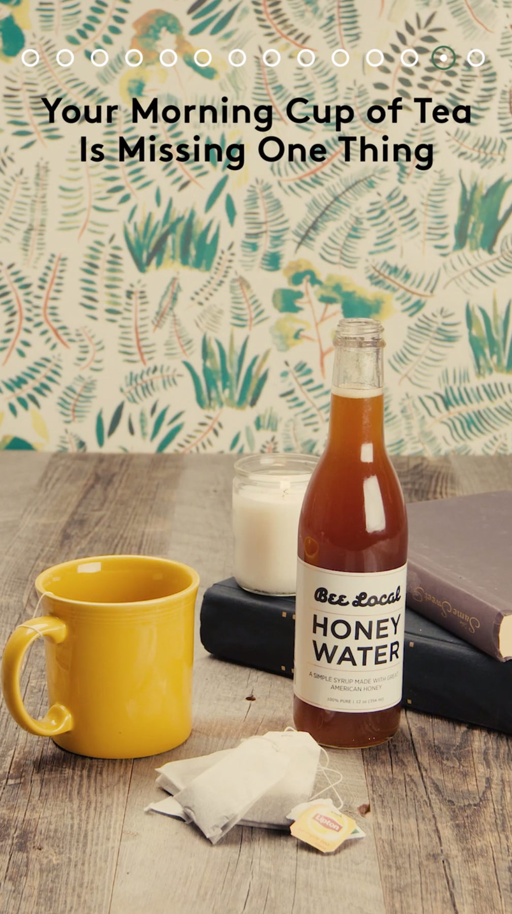 Bee Local Honey Water