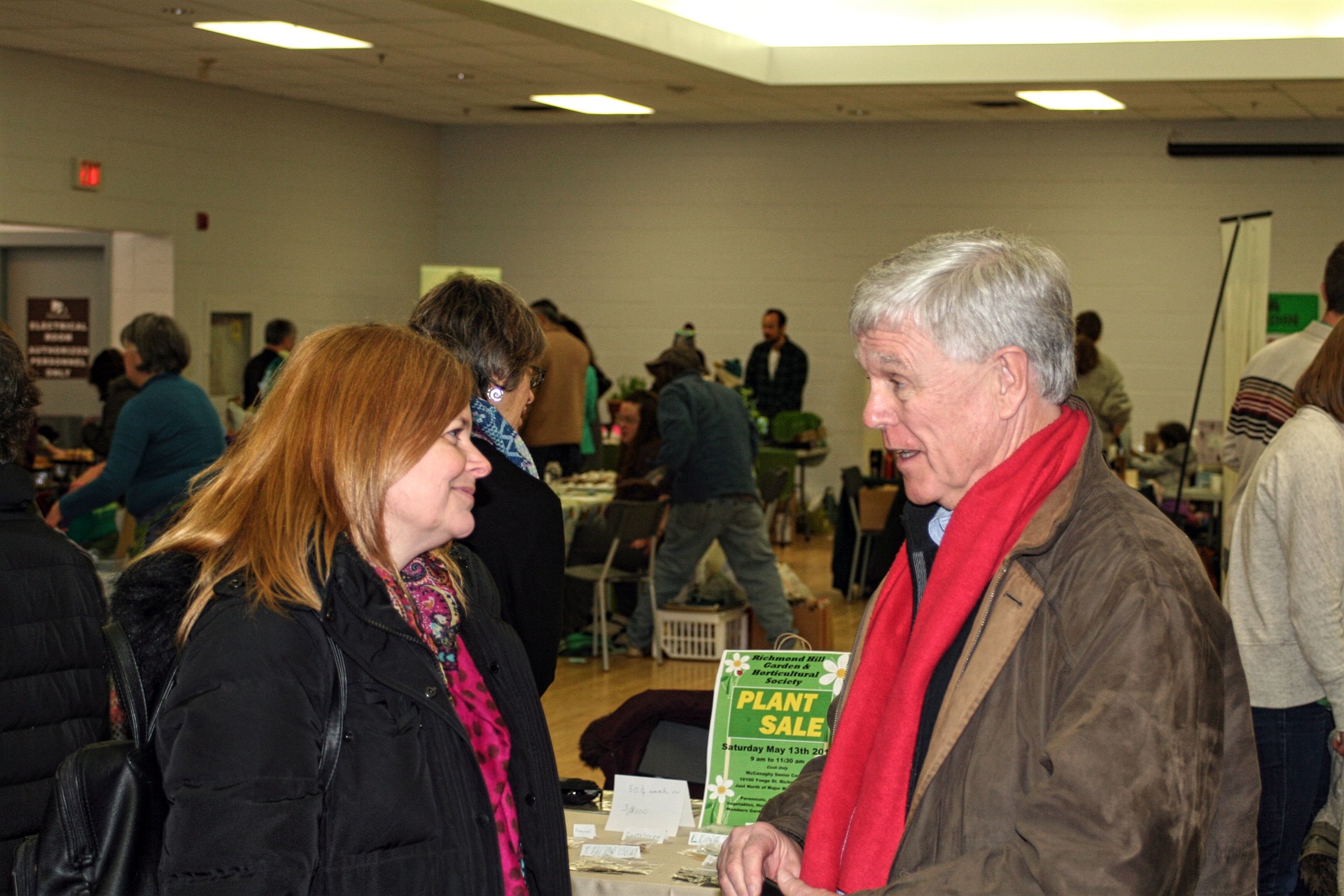 Enjoyed a chat with Aurora Mayor Geoffrey Dawe