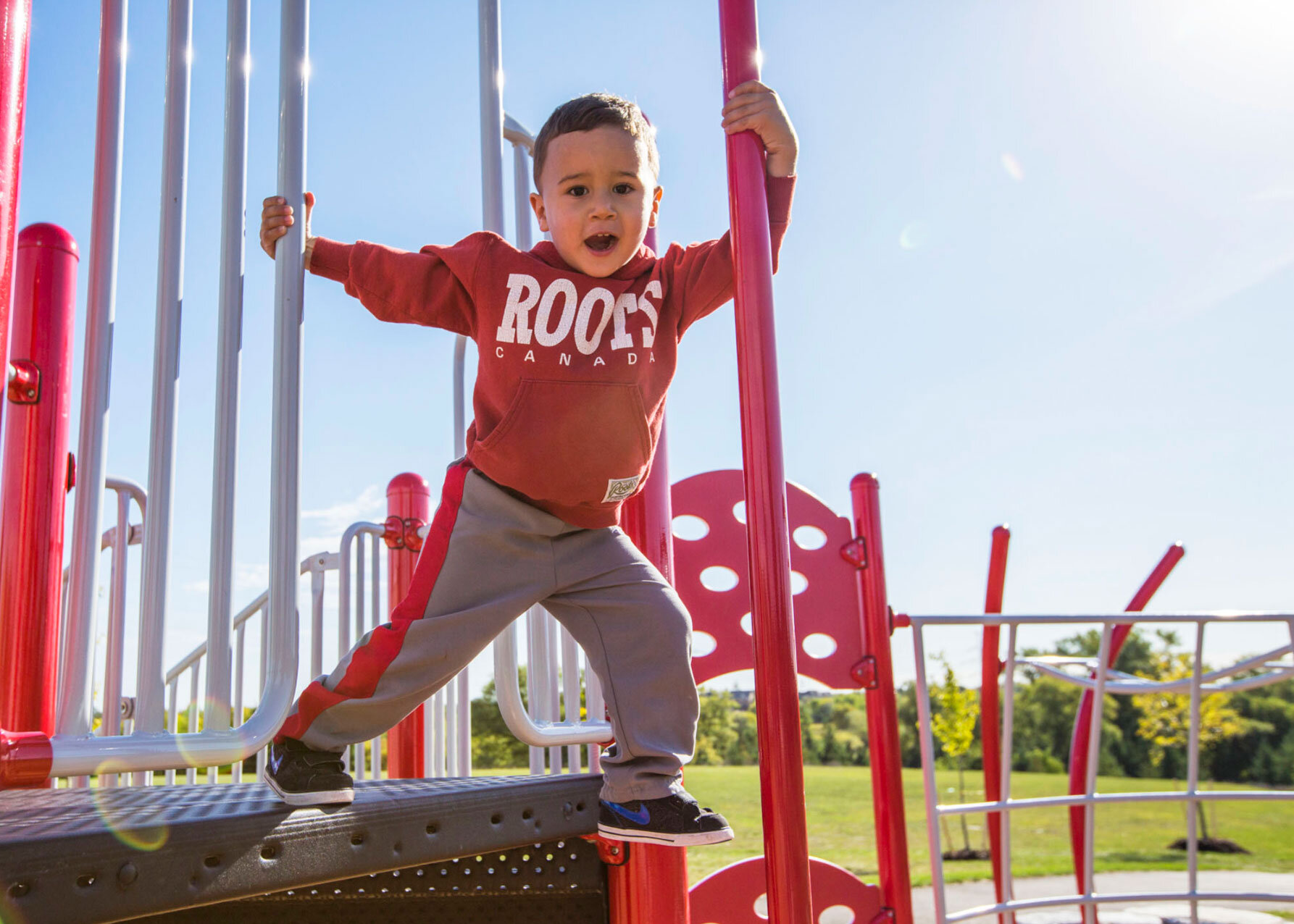 Paul Semple Park: All-new playground, new wood fibre (replace sand), swing set, and trees.