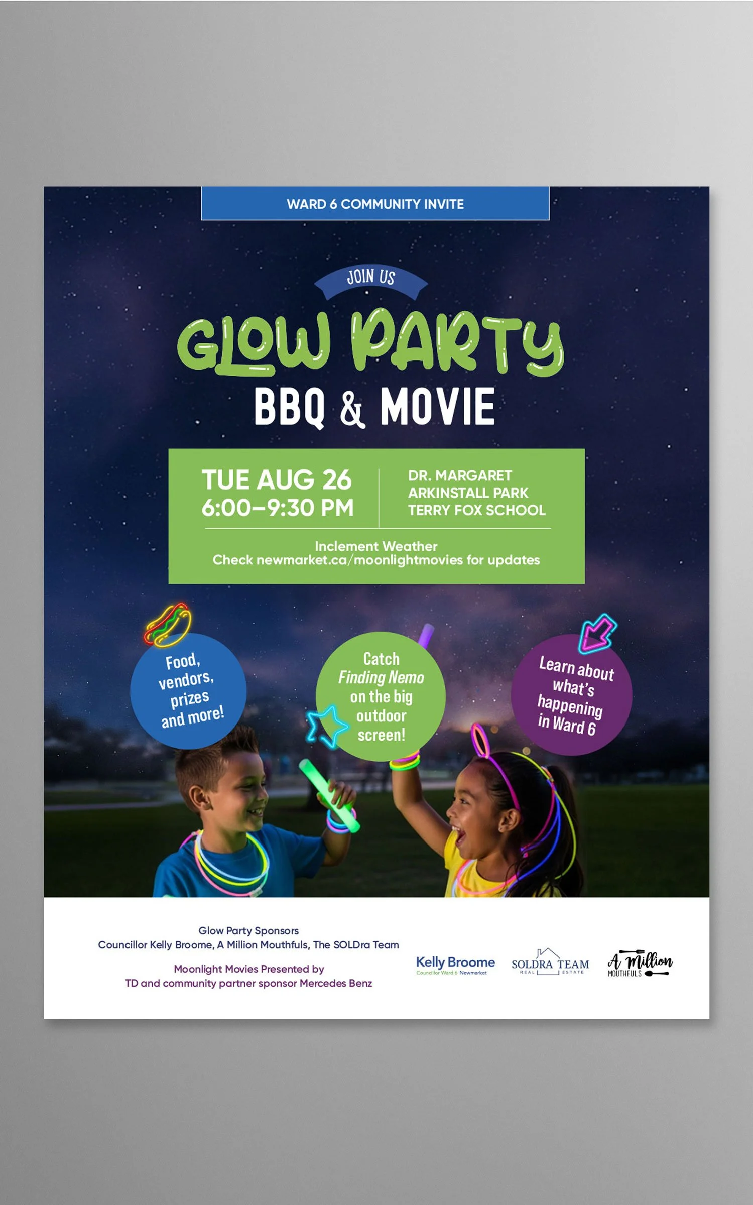 2025 Glow Party, BBQ &amp; Movie