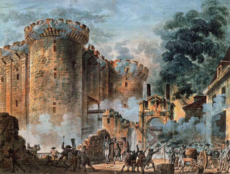 France-History- The Bastille was a fortress-prison in Paris, known