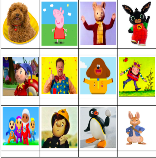 Quiz Picture Children's TV Characters — Crozier On Stuff