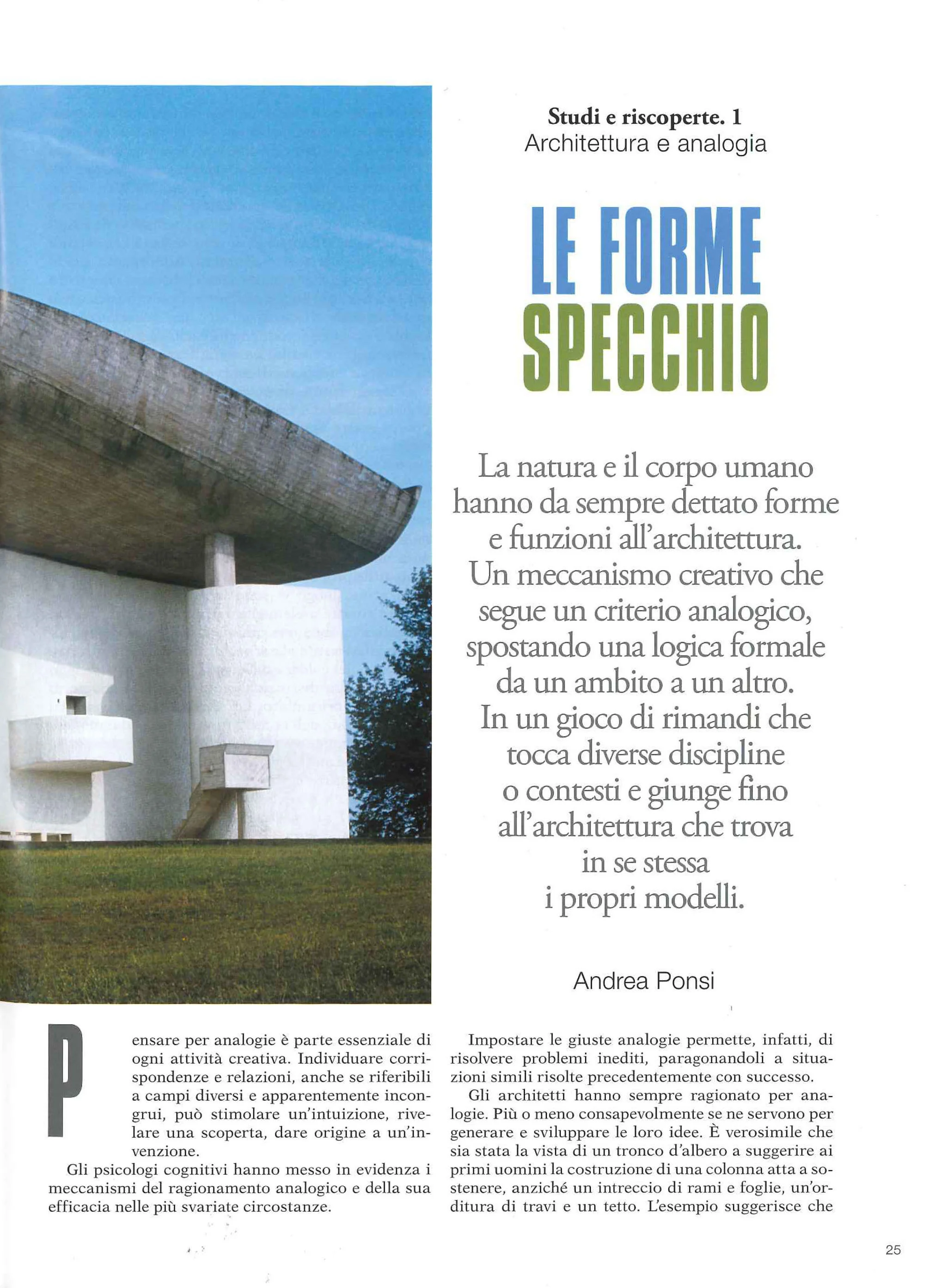 Article by Andrea Ponsi on "Art e Dossier" - January 2018 