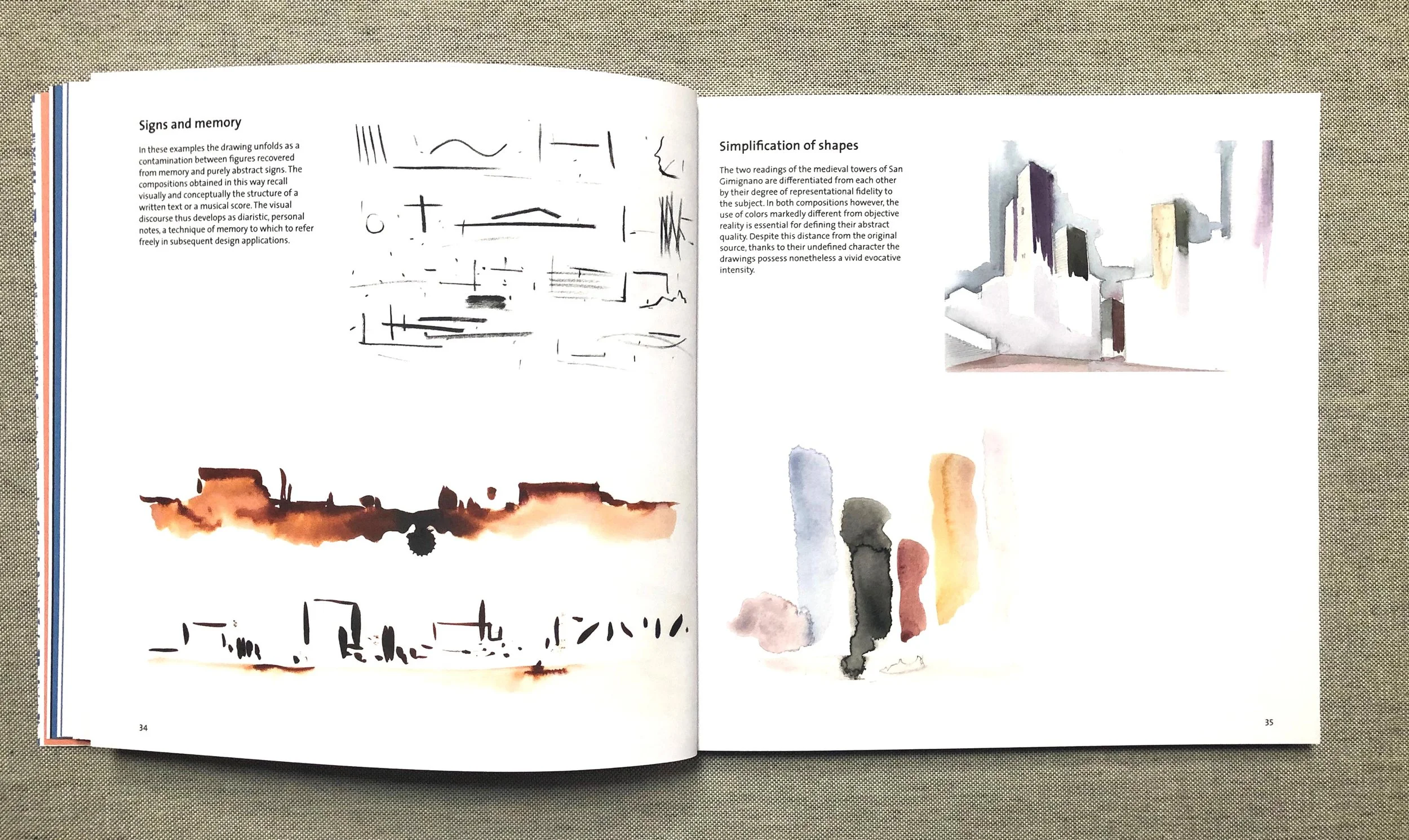 "Disegnare Analogie" book published in English with the title "Drawing