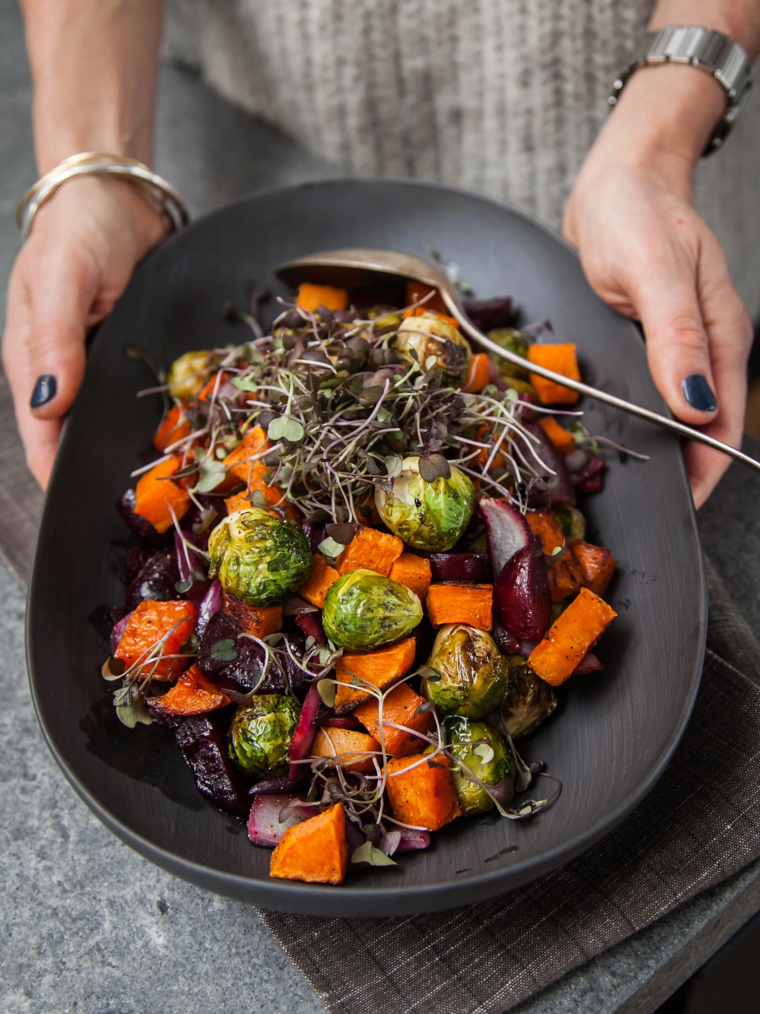 Fall Harvest Sheet pan Roasted Vegetables 