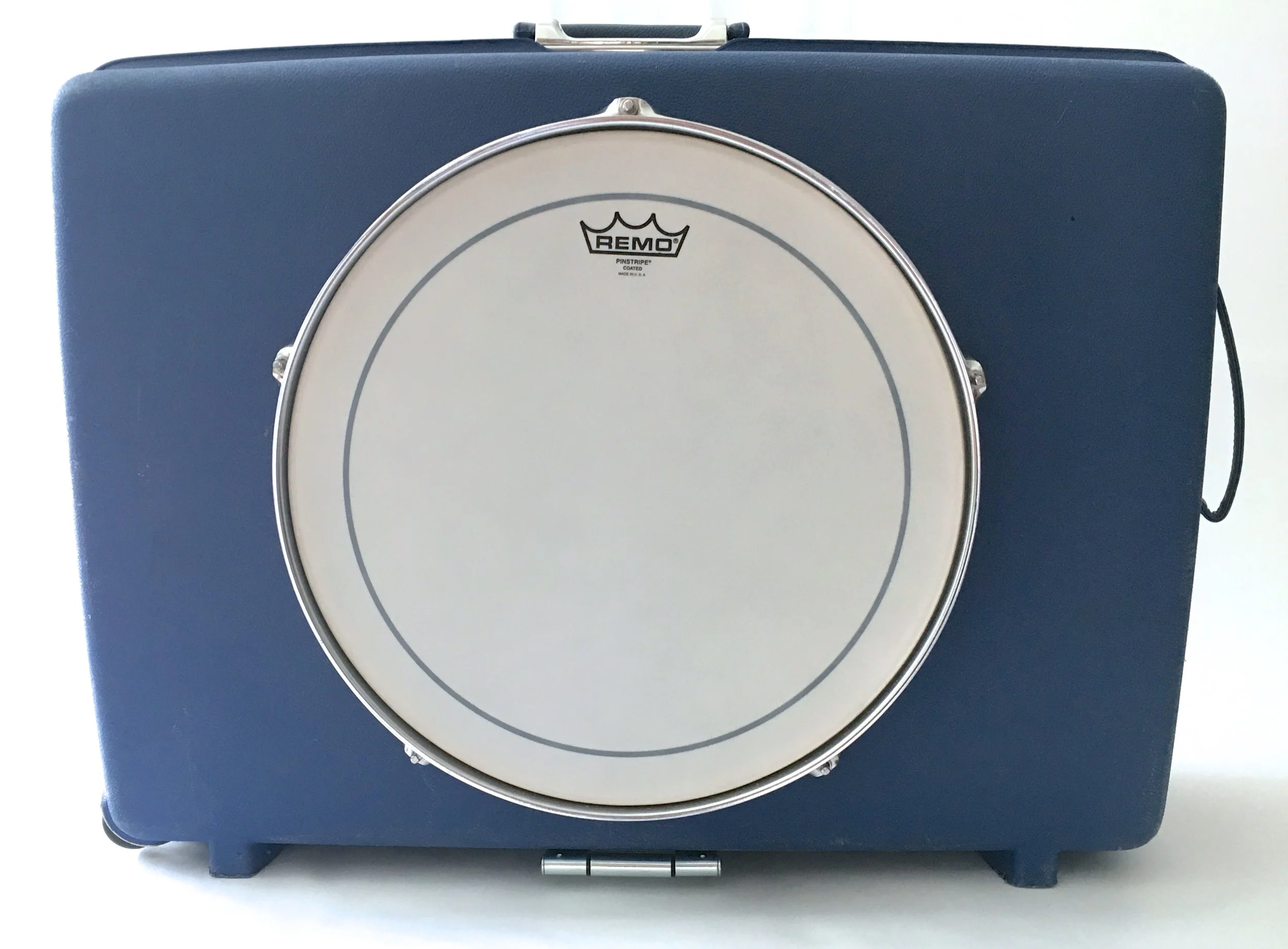 Royal Blue Samsonite Drum Case