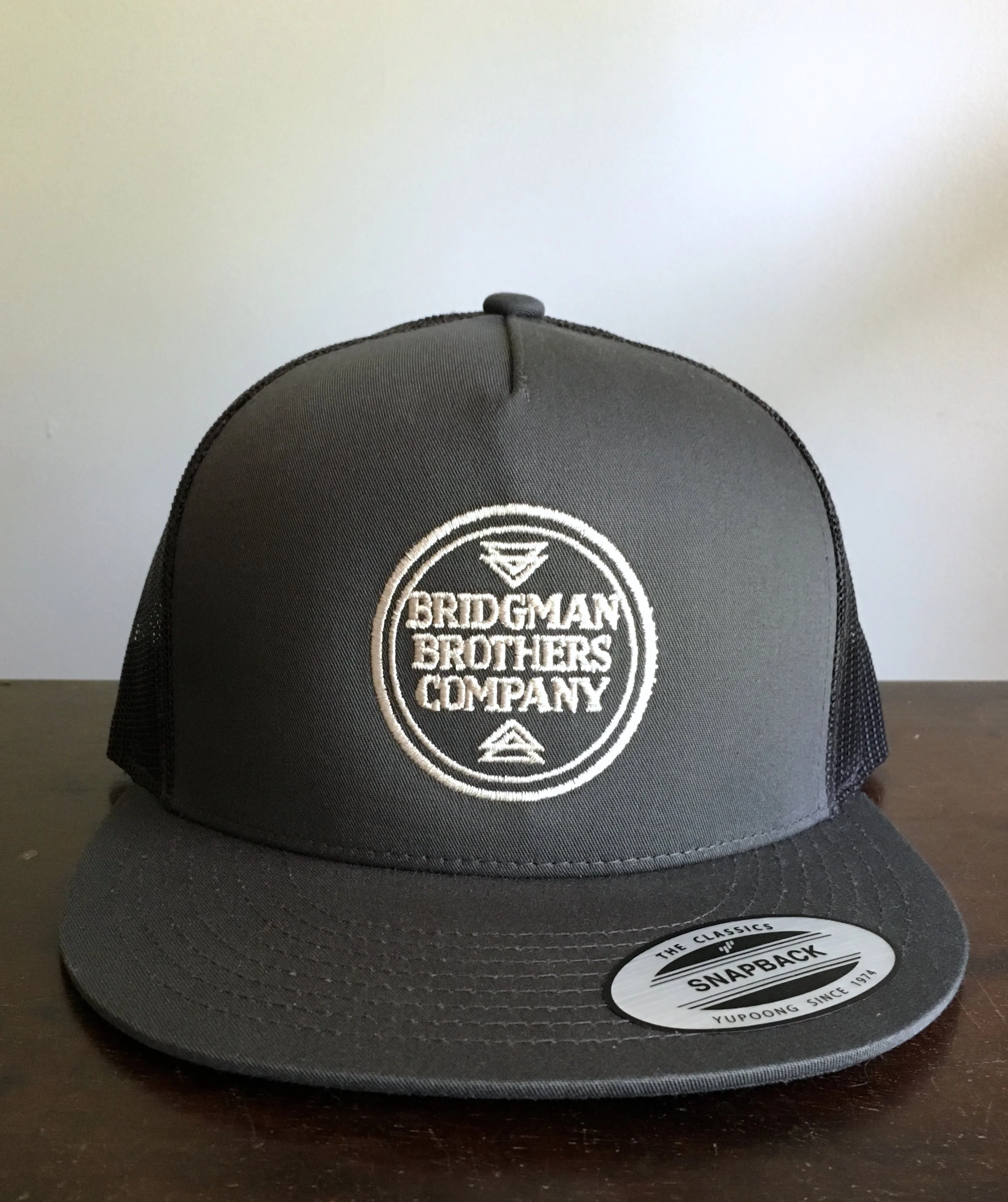 Charcoal Classic Snap Back Hat