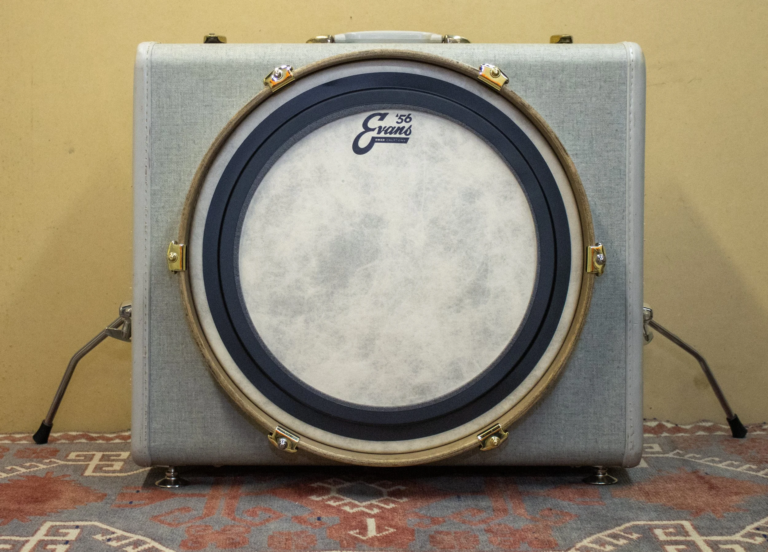*SOLD* Vintage Samsonite Suitcase Kick Drum