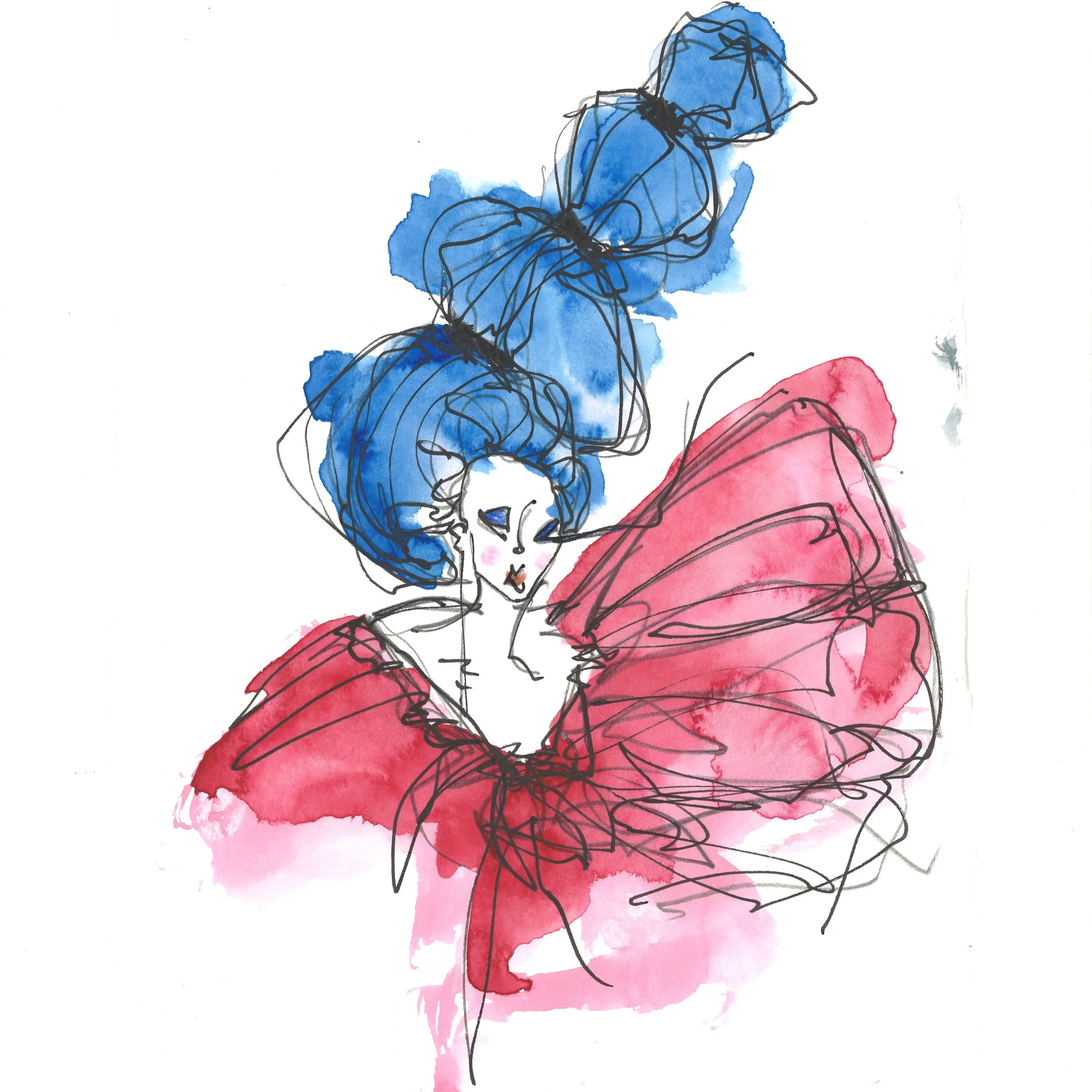 'Marie Antoinette' ~ Empress illustration by House of Kiyote