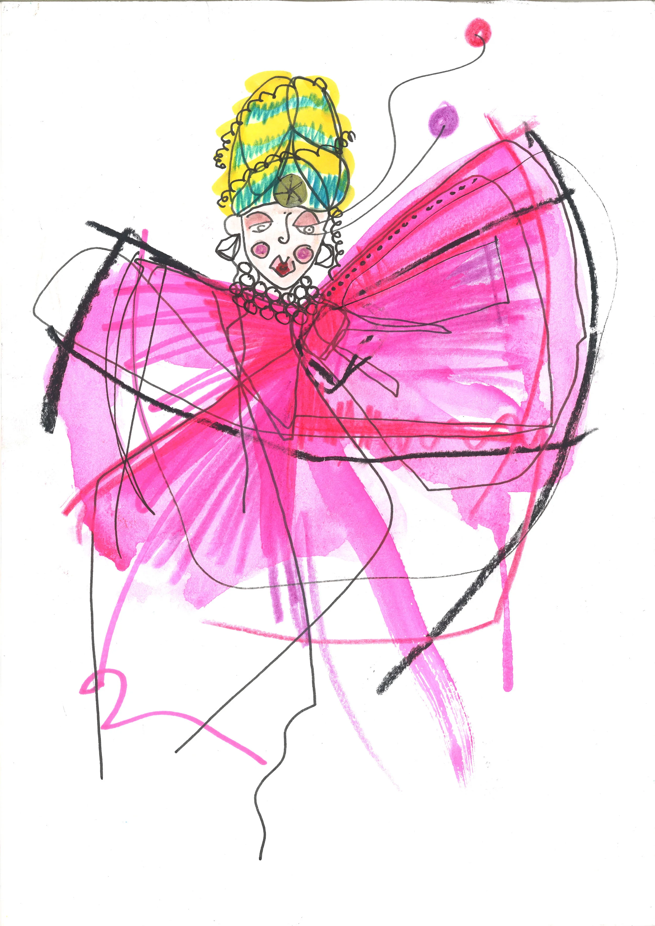 'Queen Cecilie' ~ Empress illustration by House of Kiyote