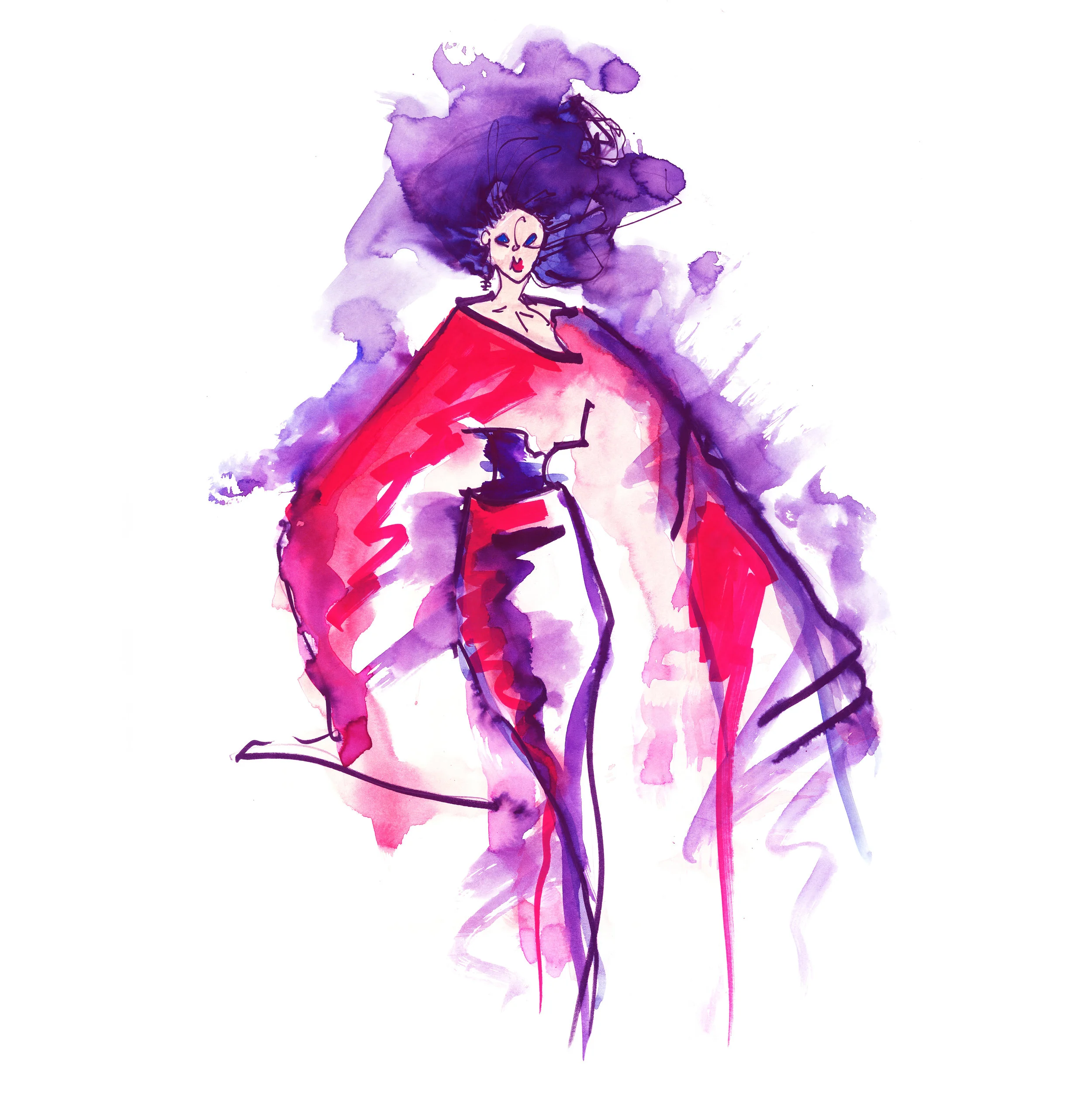 'Benzo Belle' ~ Empress illustration by @HouseofKiyote