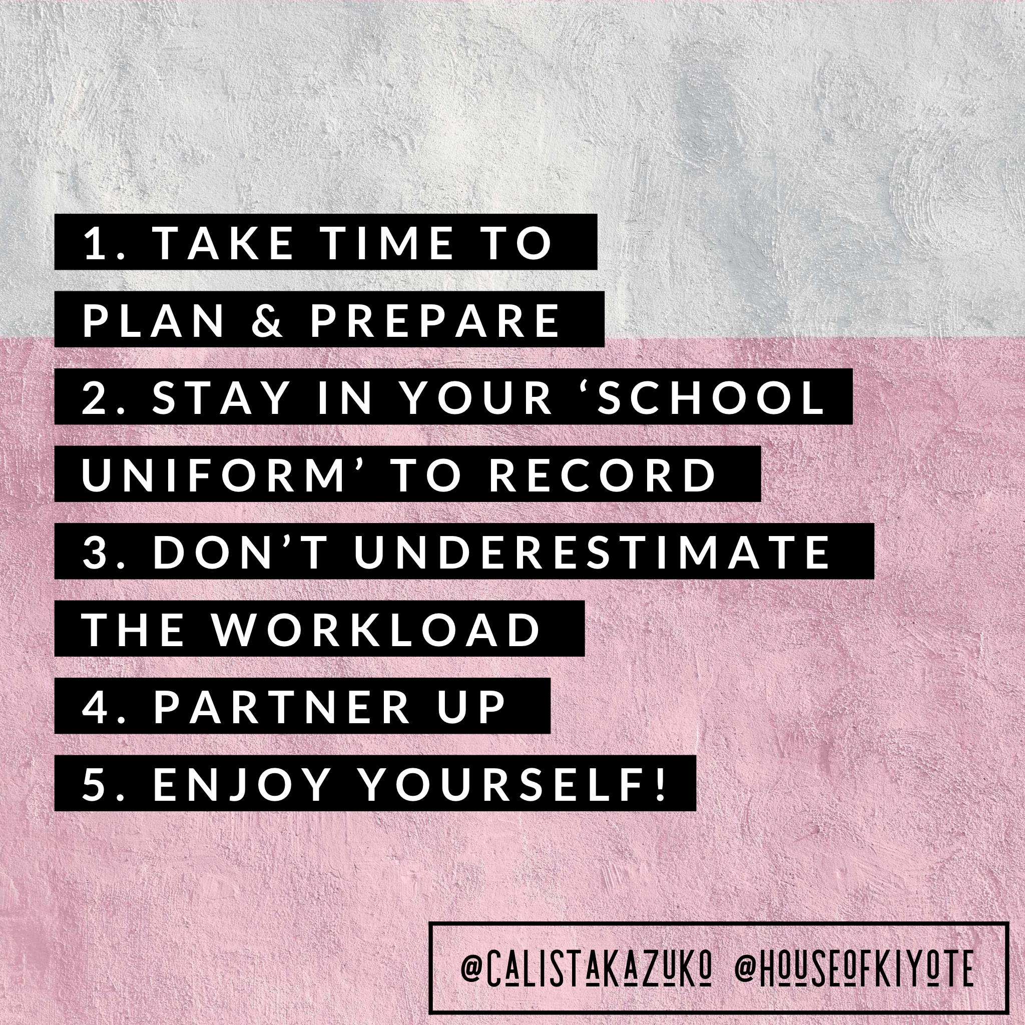 Podcasting Top Tips! - what we've learnt along the way 💫  