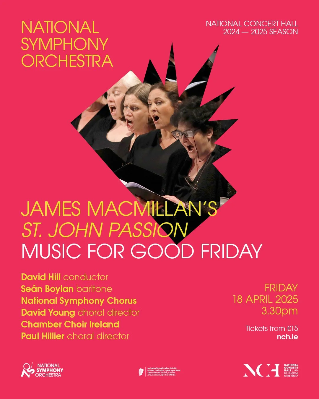 NSO: Music for Good Friday: James MacMillan’s St. John Passion