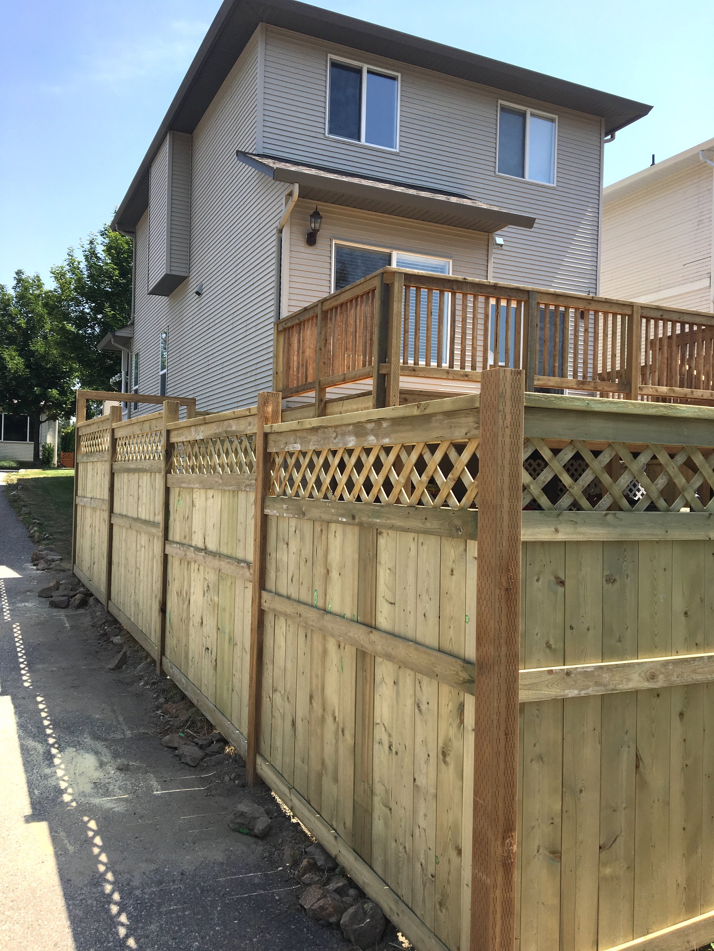Customized Decking and Fences Kelowna Penticton Vernon Formation