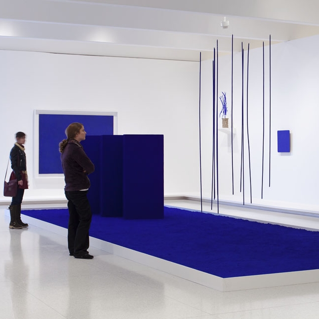 Yves Klein exhibition