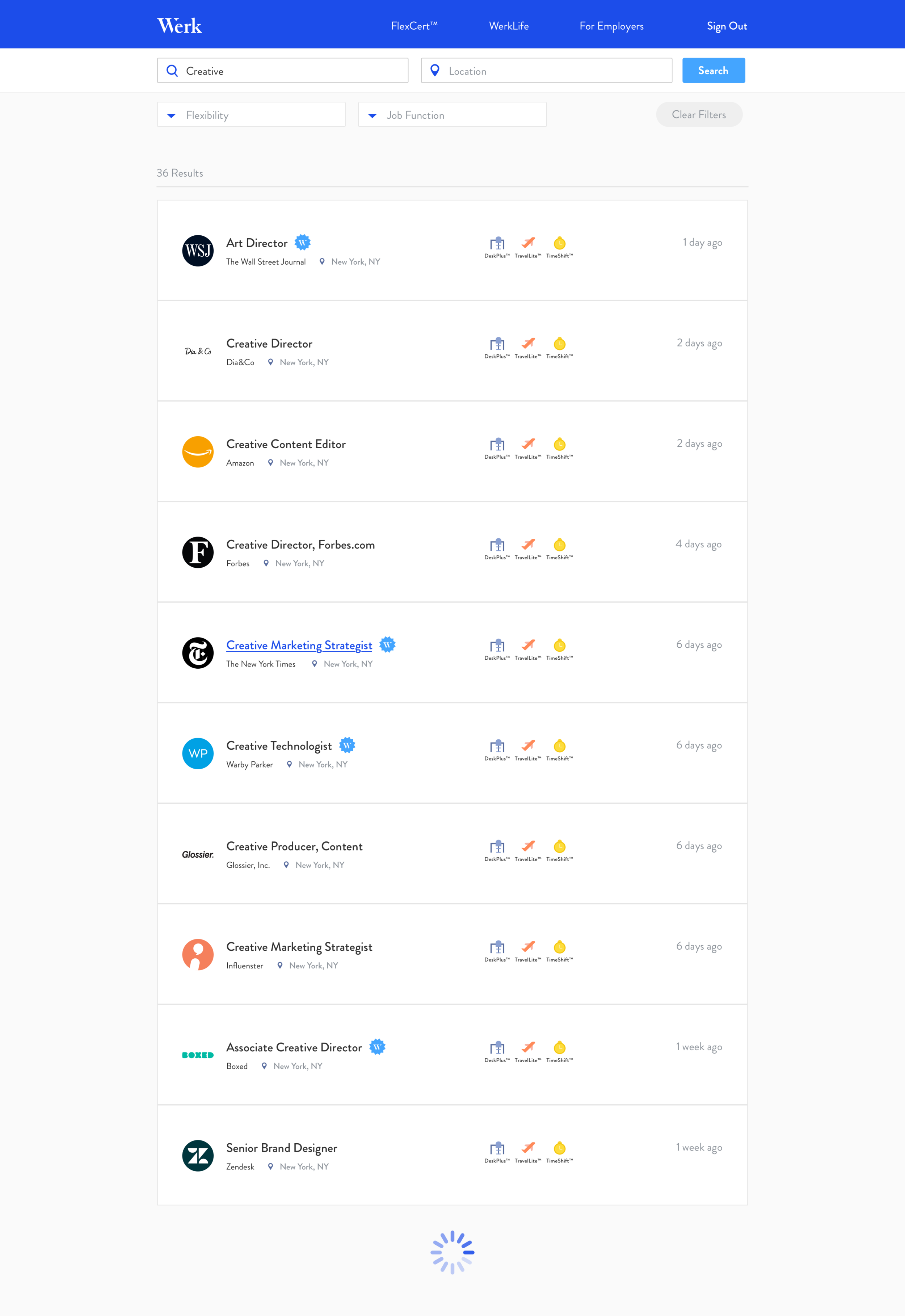 Job Board (Search) Design