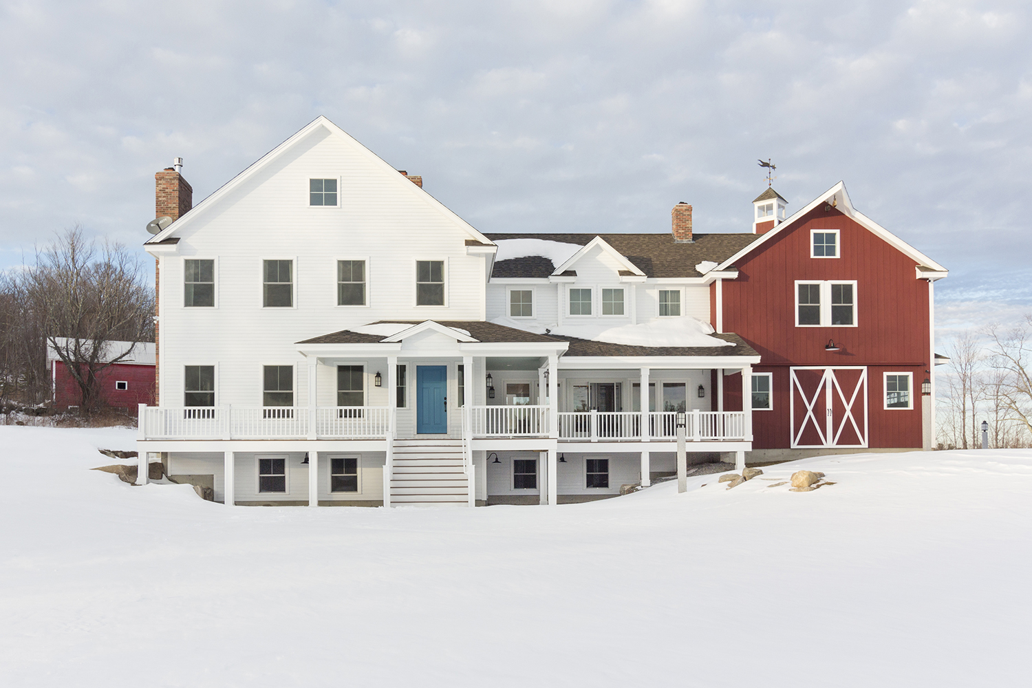 New Hampshire Farm House