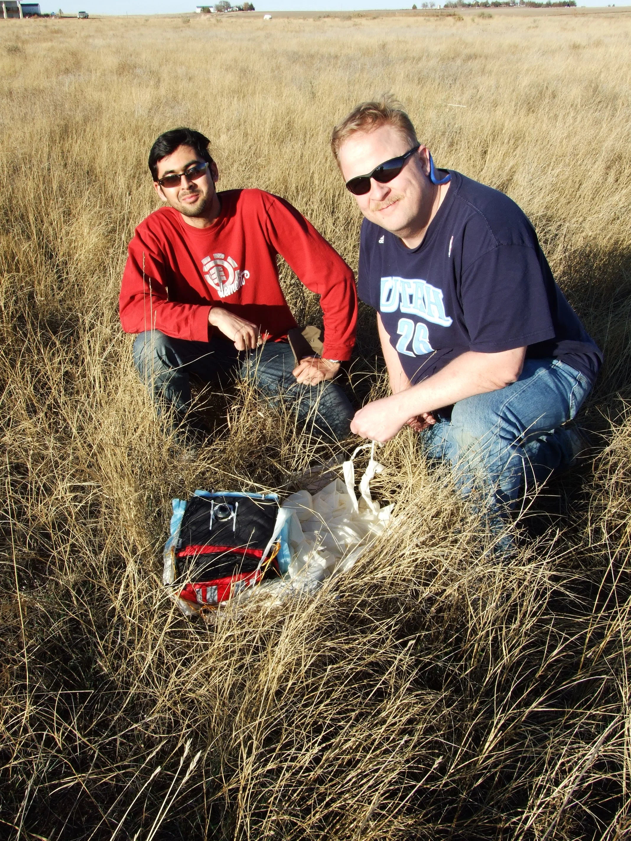 Mihir and Jonathan - Touchdown Point.JPG