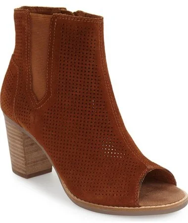 Toms Majorca Suede Bootie