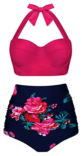 Vintage high-waist Bathing Suit