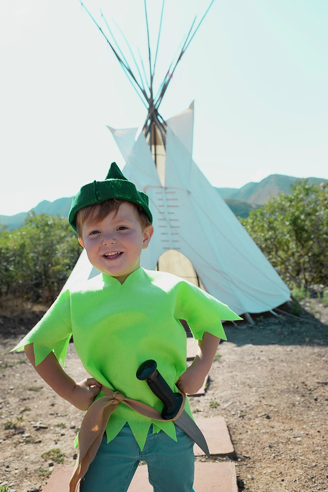 Peter at Indian Camp.