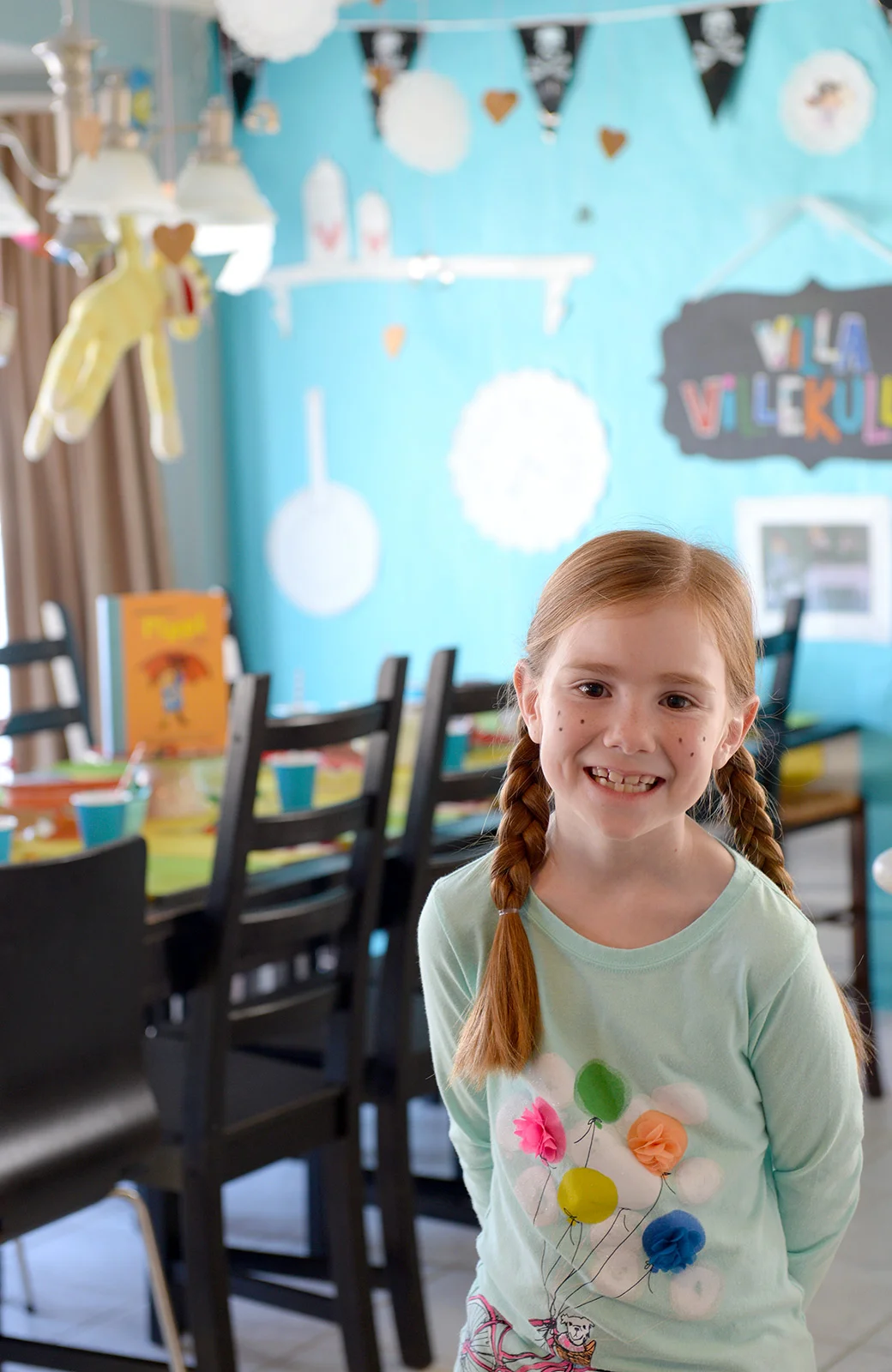 Hooray for Nina! Our little Pippi Longstocking.
