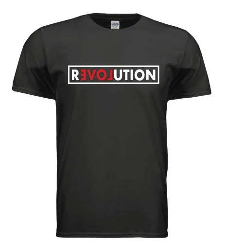 Revolution Short Sleeve Unisex T-Shirt Black