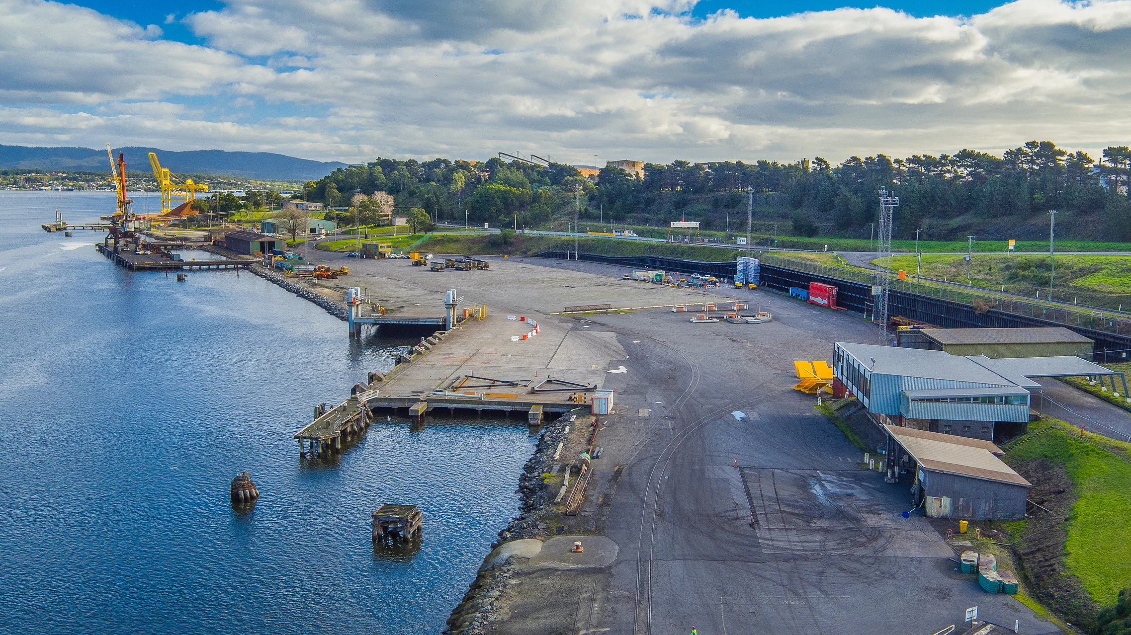 Bell Bay | Tasports | Aerial Photography by Prime Perspectives