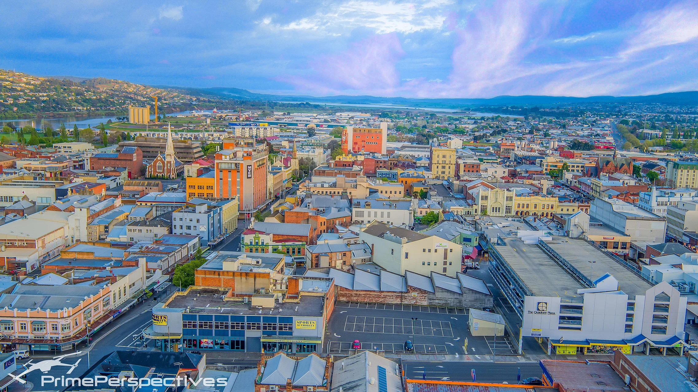 Launceston Aerial Photography by Prime Perspectives