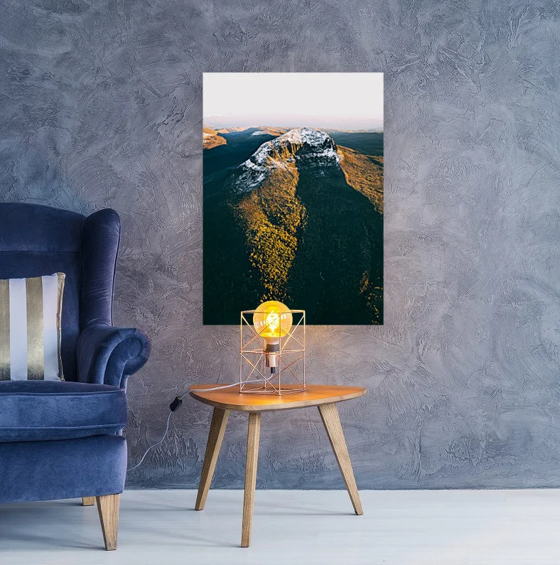 Barn Bluff, Tasmania via helicopter