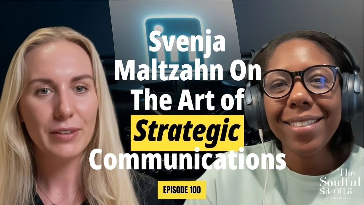 Podcast Episode 100: Svenja Maltzahn On The Art of Strategic Communications