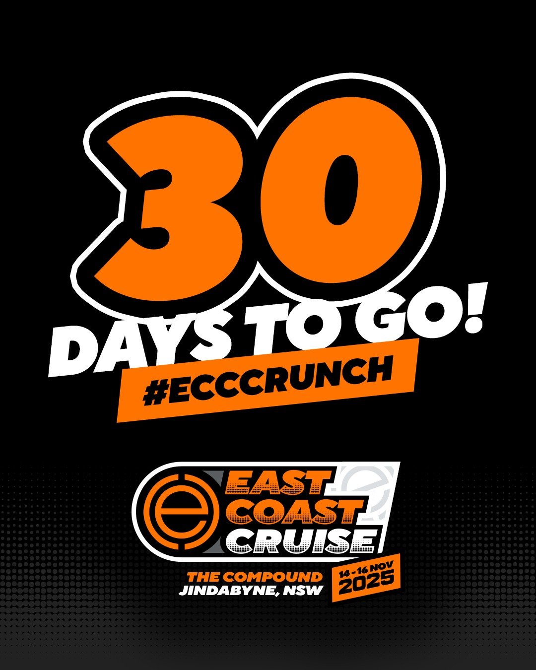 It's the 30-day mark!
Get ready! Get Registered! Get excited!!
www.eastcoastcruise.com
-Russ
#eccthecompound #ECC2025 #ECCLegacy #TheFinalCut #ECCForever