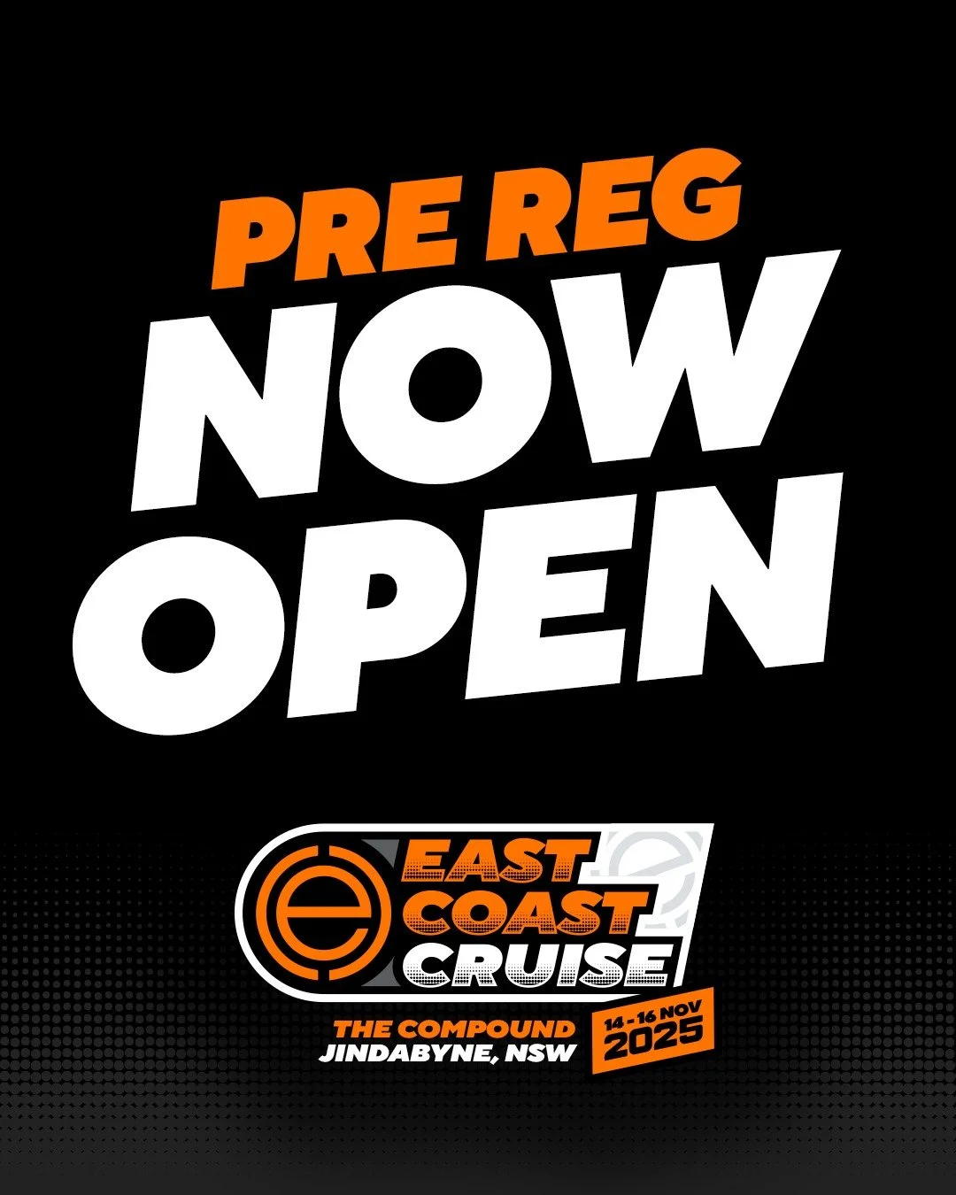 Just a reminder that pre-reg is open at www.eastcoastcruise.com and you can book accommodation at https://www.perisher.com.au/the-station using the promo code FUNCTION to open up the dates!
See you soon!
-Russ (e) crew
#eccthecompound #ECC2025 #thela
