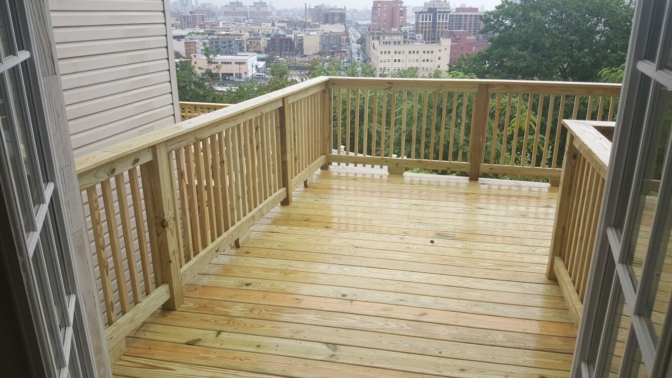 New deck