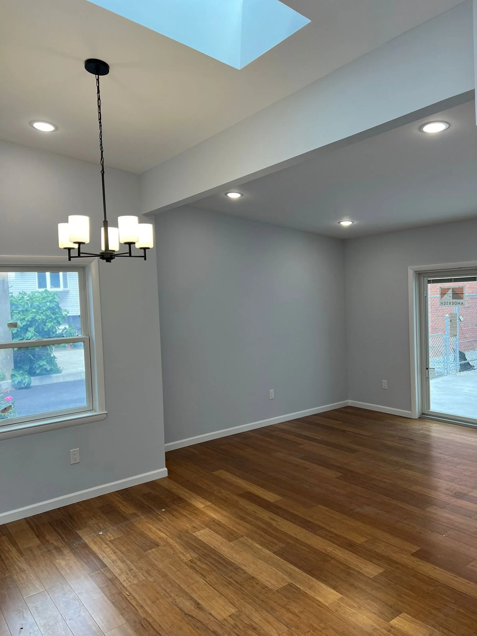 New addition to existing home