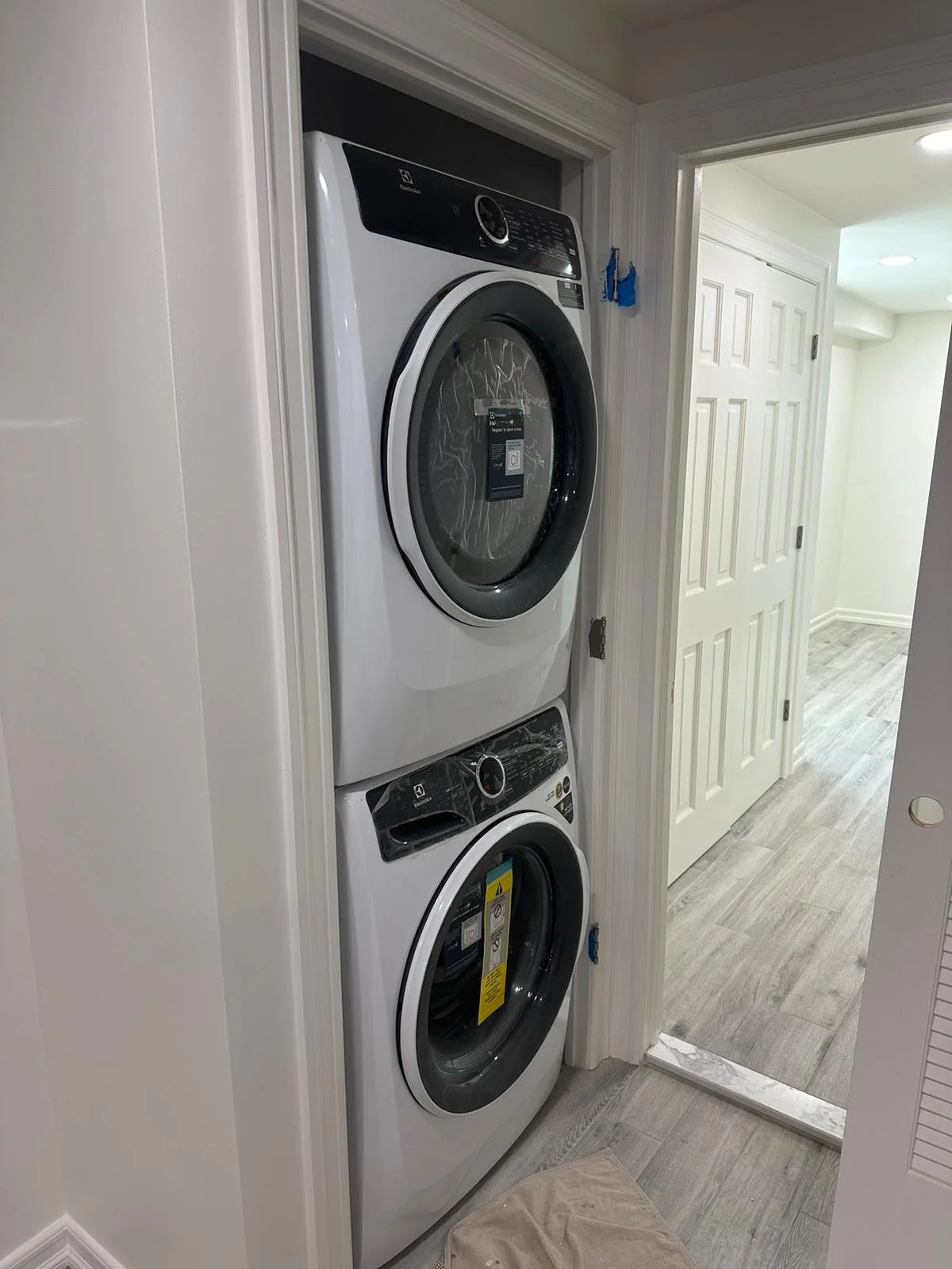 New laundry enclosure