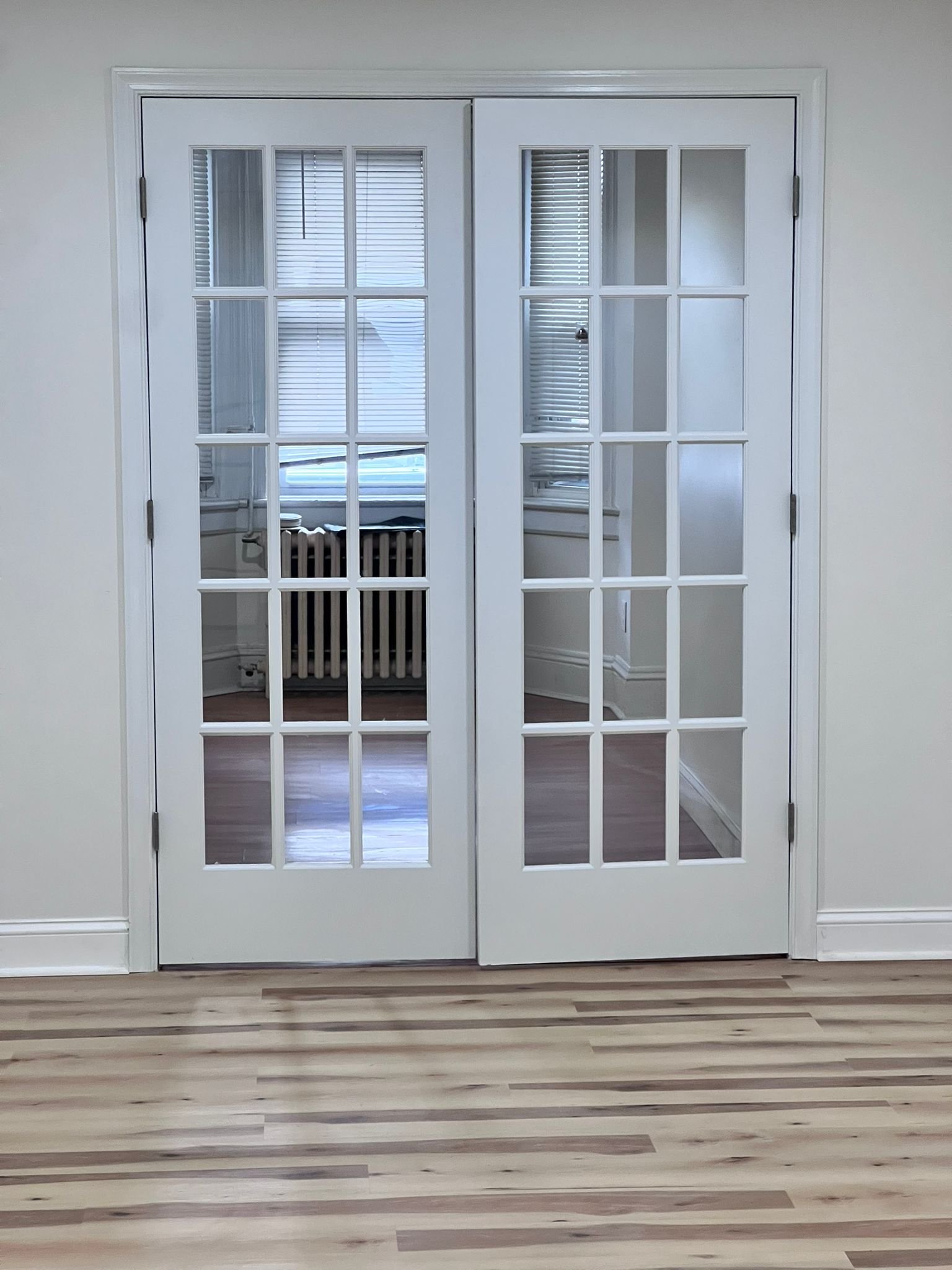 French door installation