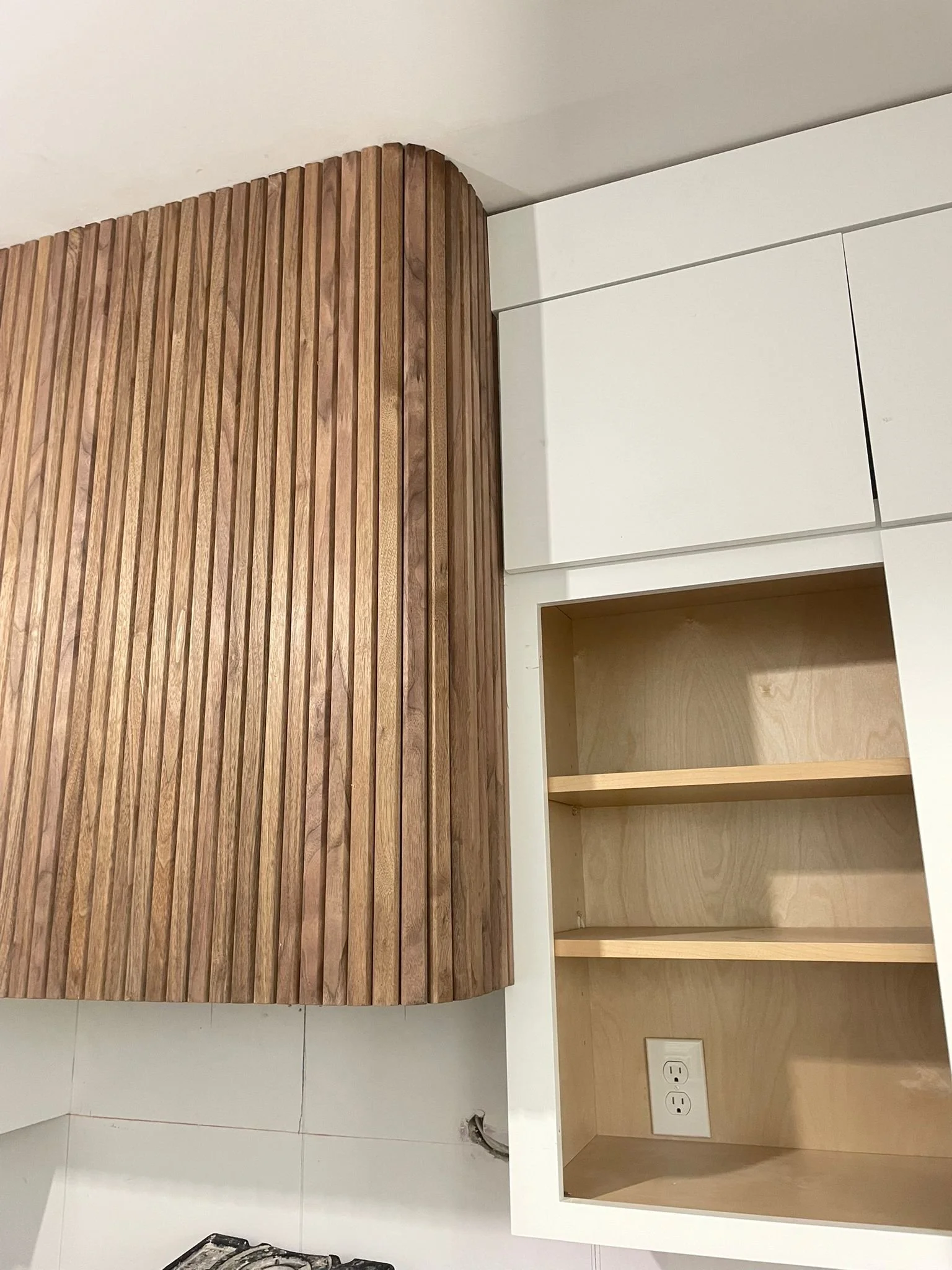 Custom hood range cover