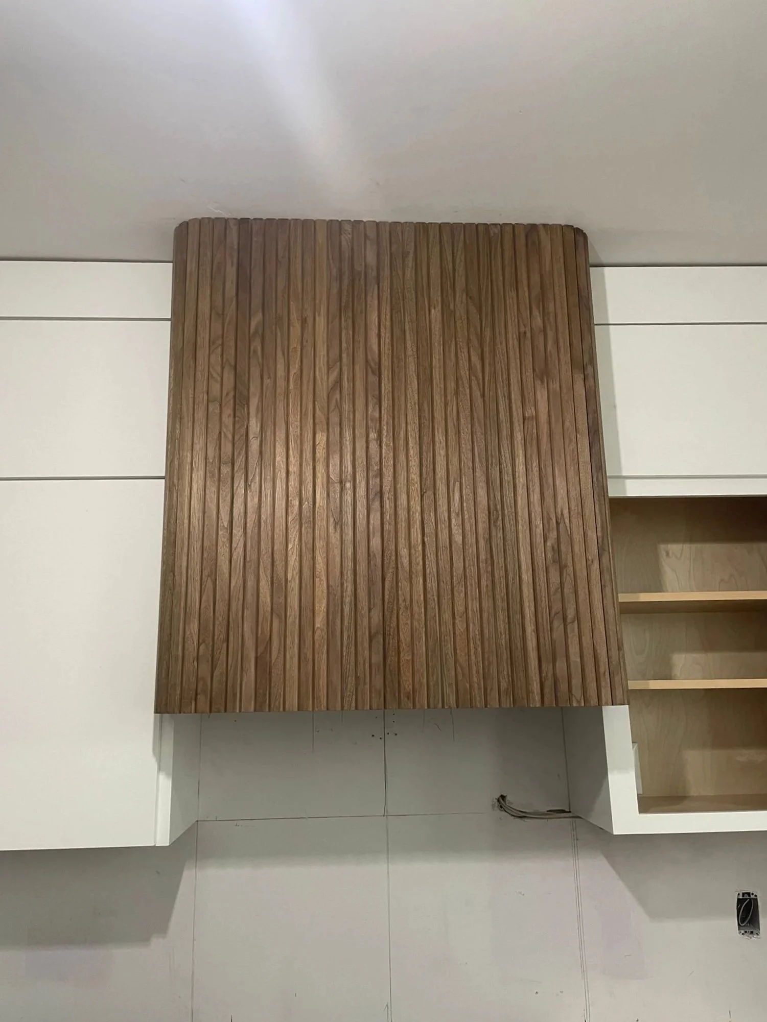 Custom hood range cover