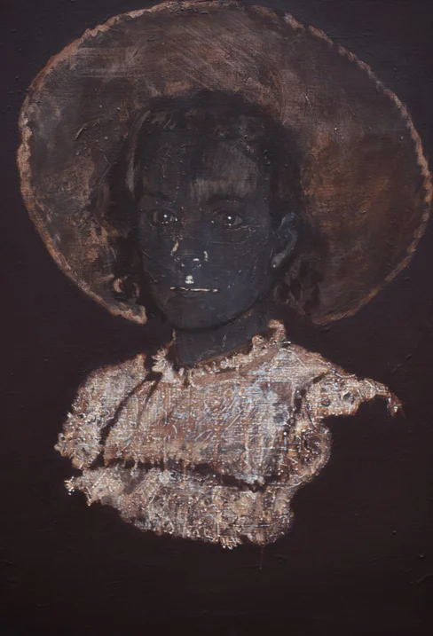 Intensity of need 2010- 2016 tempera op doek 100 x 70 cm