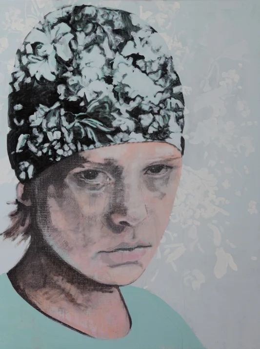 Zonder titel 2011 acryl op doek 60 x 110 cm