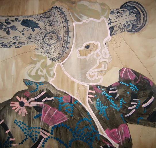 Zonder titel 2005 tekening op papier 100 x 130 cm