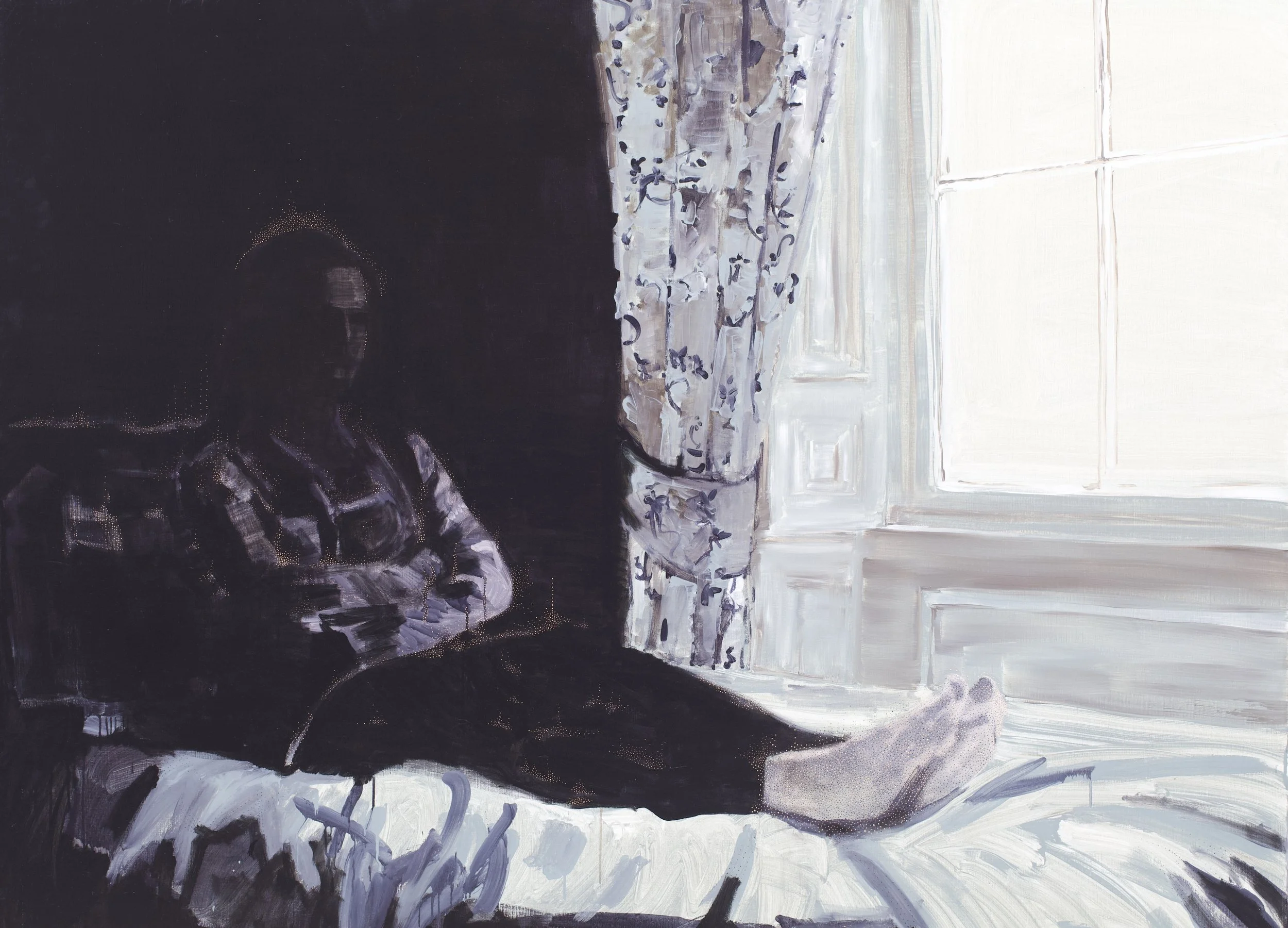  The alchemist (the dark night of the soul) 2016 - 2025 150 × 200 cm gemengde techniek op doek 