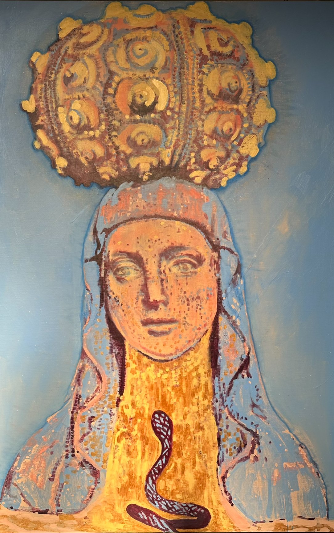  Awakening 2024 200 × 130 cm gemengde techniek op doek 