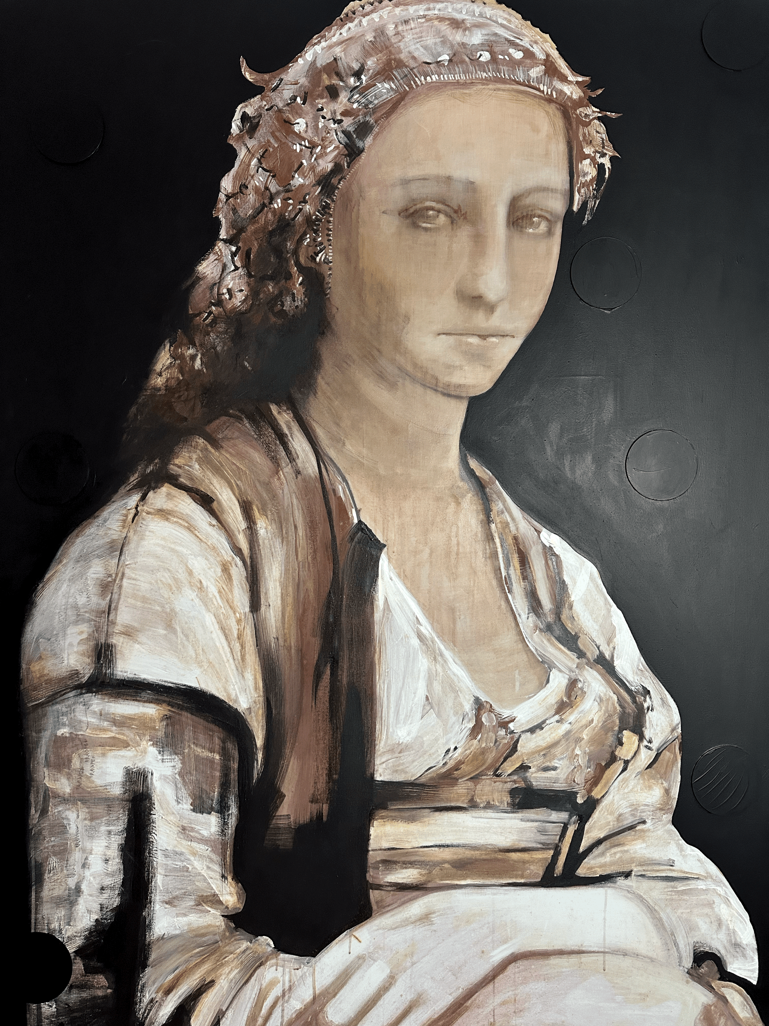 Inner wisdom (of all times) 2009 - 2025 200 × 150 cm gemengde techniek op doek 