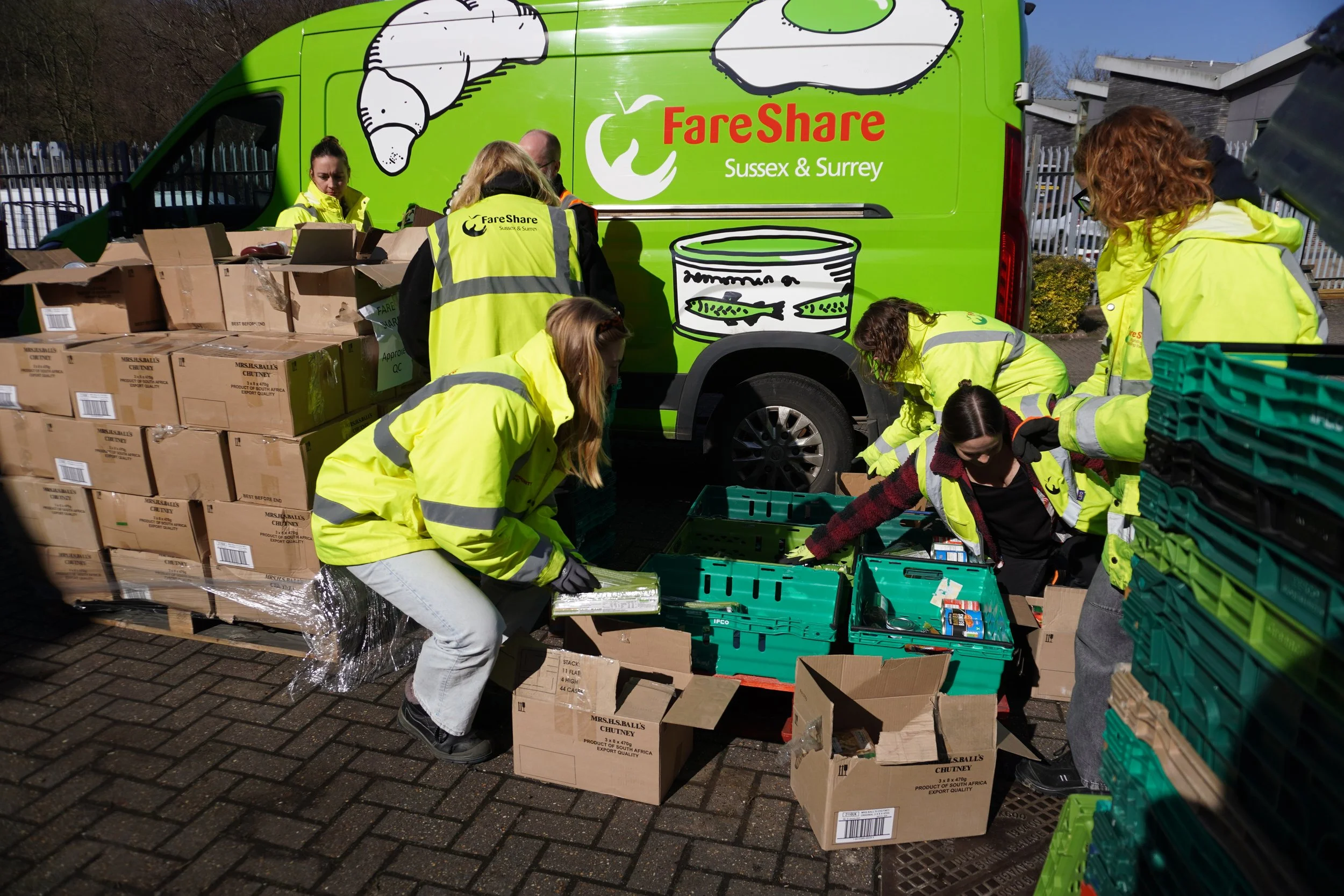 £5,000 to Fareshare