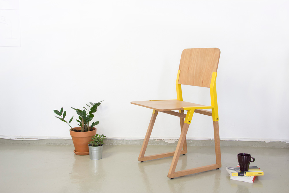 The Noem chair by NutCreatives.