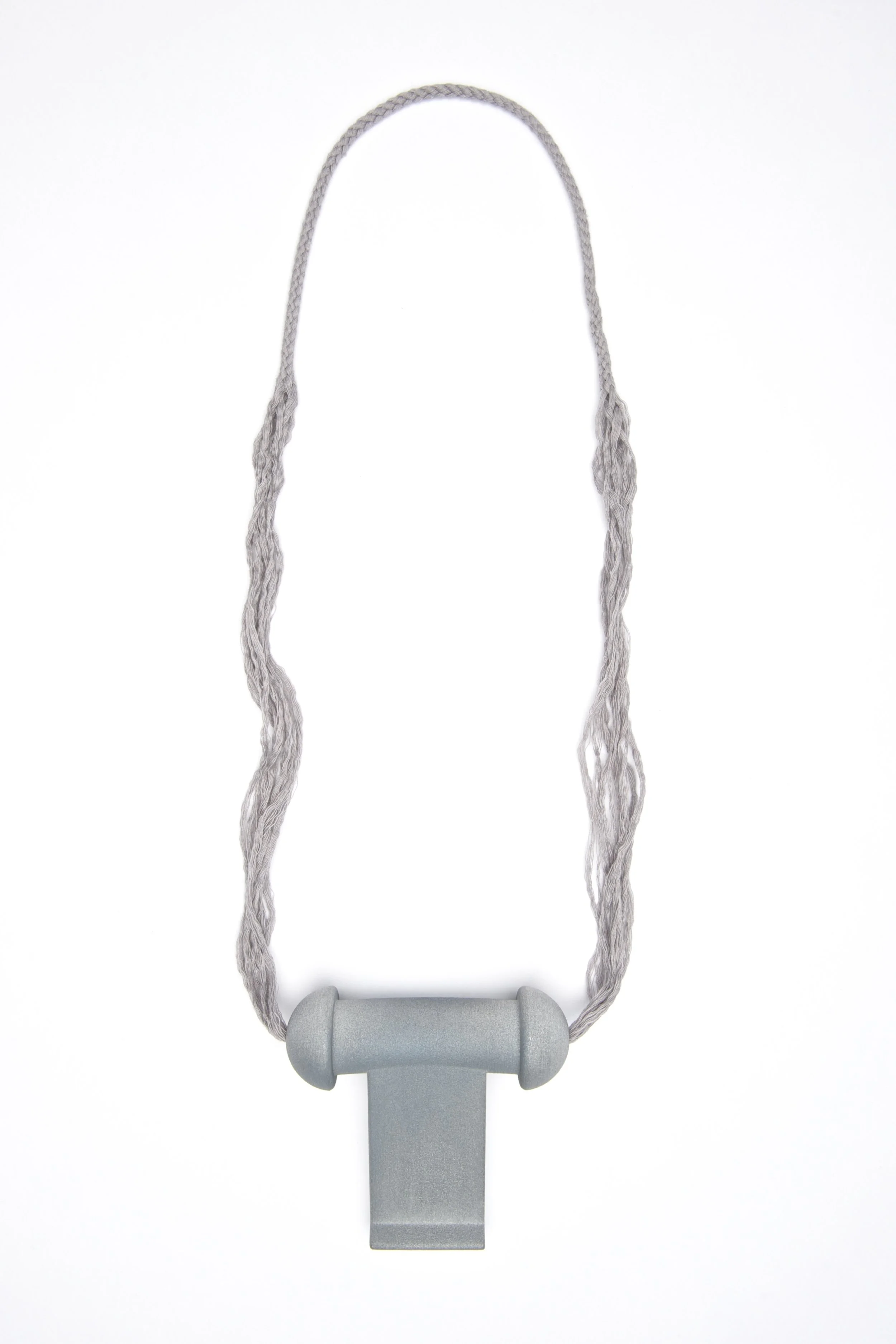 Neckpiece: Pickup01 painted aluminium, polyamide, cotton image: Ian Segal